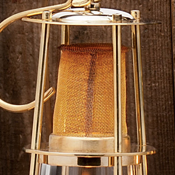 10" Mesh Miner's Oil Lamp