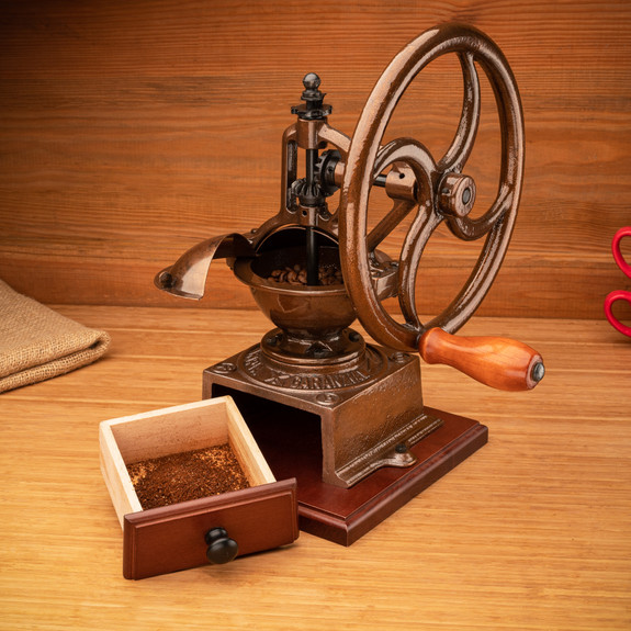 Large Coffee Grinder- Copper