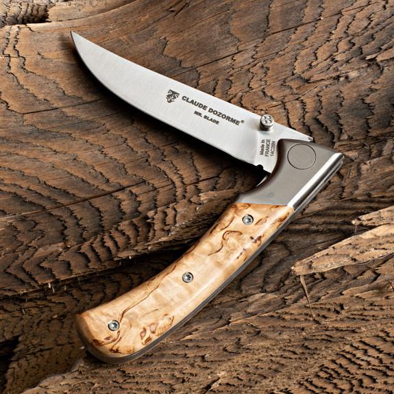 Dwarf Birch Handle Pocket Knife