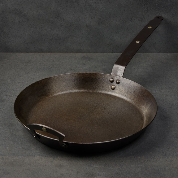 Spun Iron Classic Frying Pan