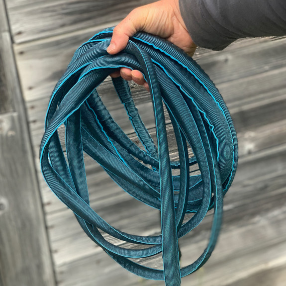 Self-Extending Fabric Garden Hoses