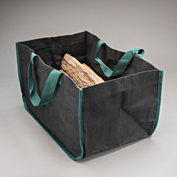 Double Thickness Black Log Carrier
