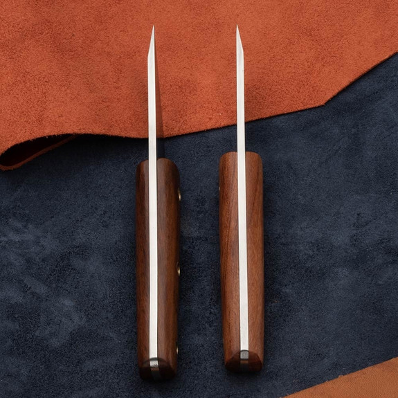 Left and Right Hand Leatherwork Crafting Knives