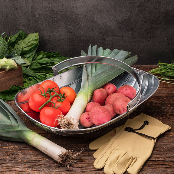 Vintage Inspired Garden Trug