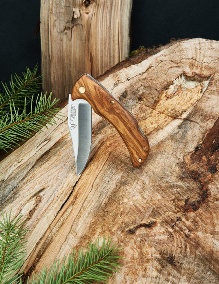 Spanish Olive Wood Camping Knife
