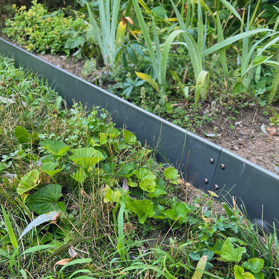 garden edging two sections