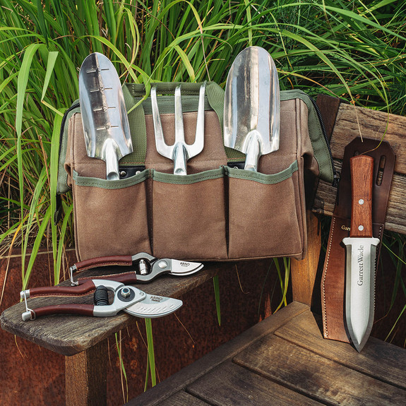 Ultimate Garden Tools Set​ - cast aluminum Digger Trowel, Scoop Trowel, and Cultivator