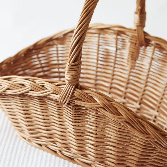 Handwoven Wicker Garden & Home Basket