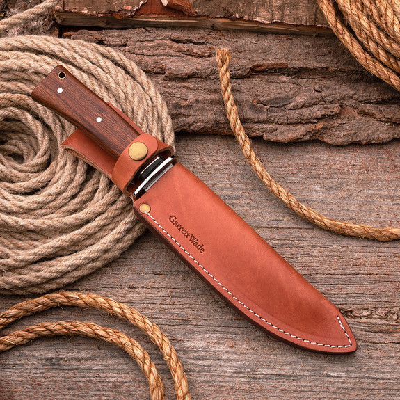 Large Bowie Knife and Sheath
