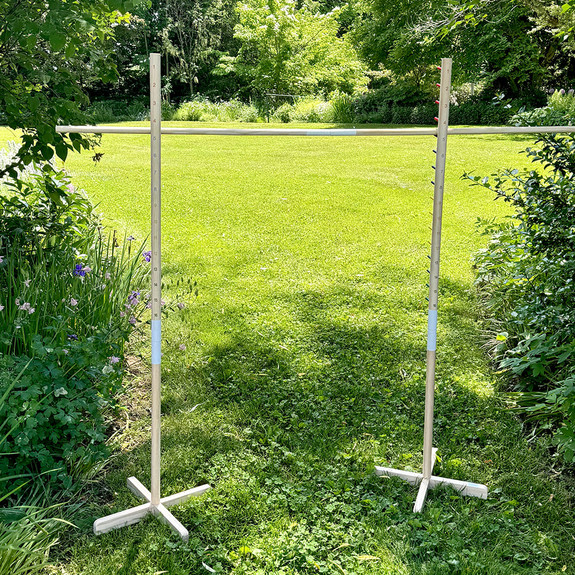 Outdoor Wooden Limbo Game