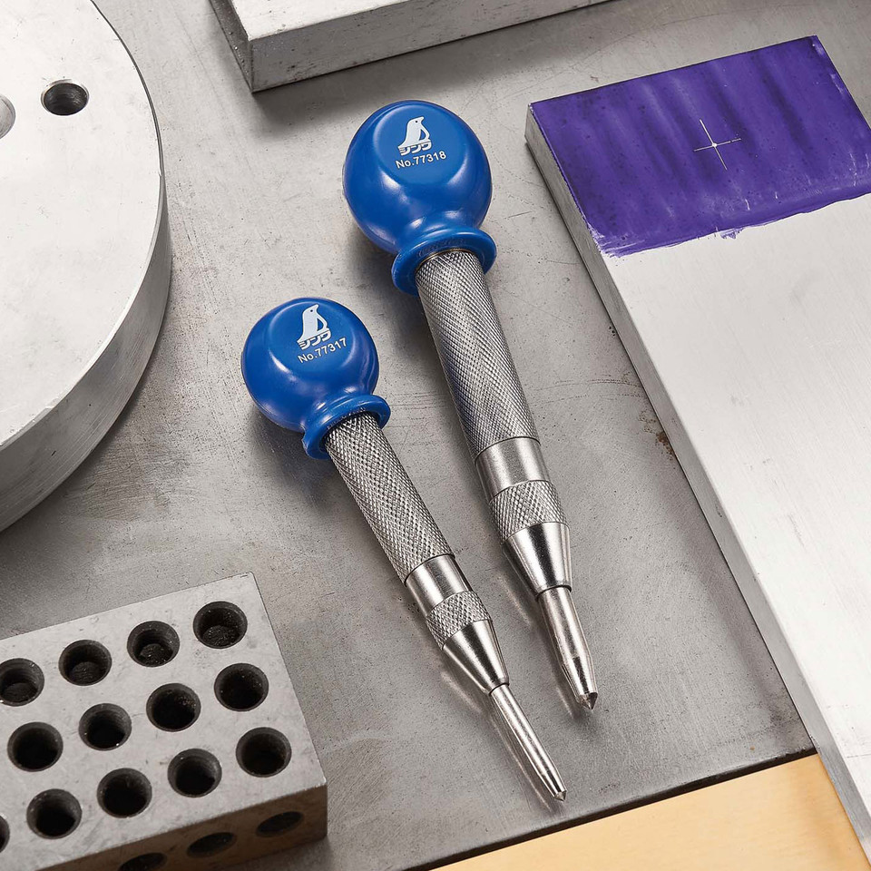 Automatic Center Punches in Two Sizes Garrett Wade