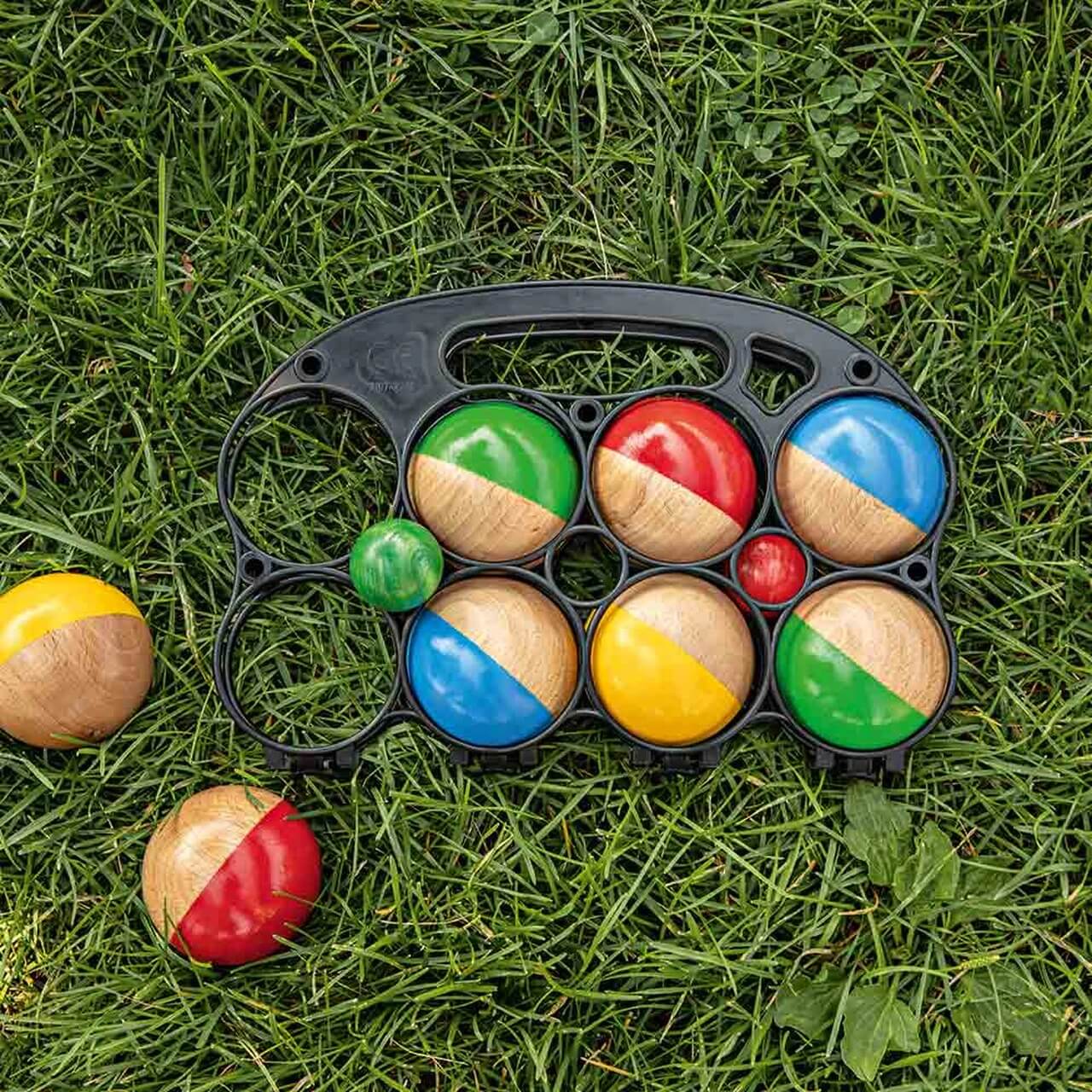 Beechwood Boules Set Made in France