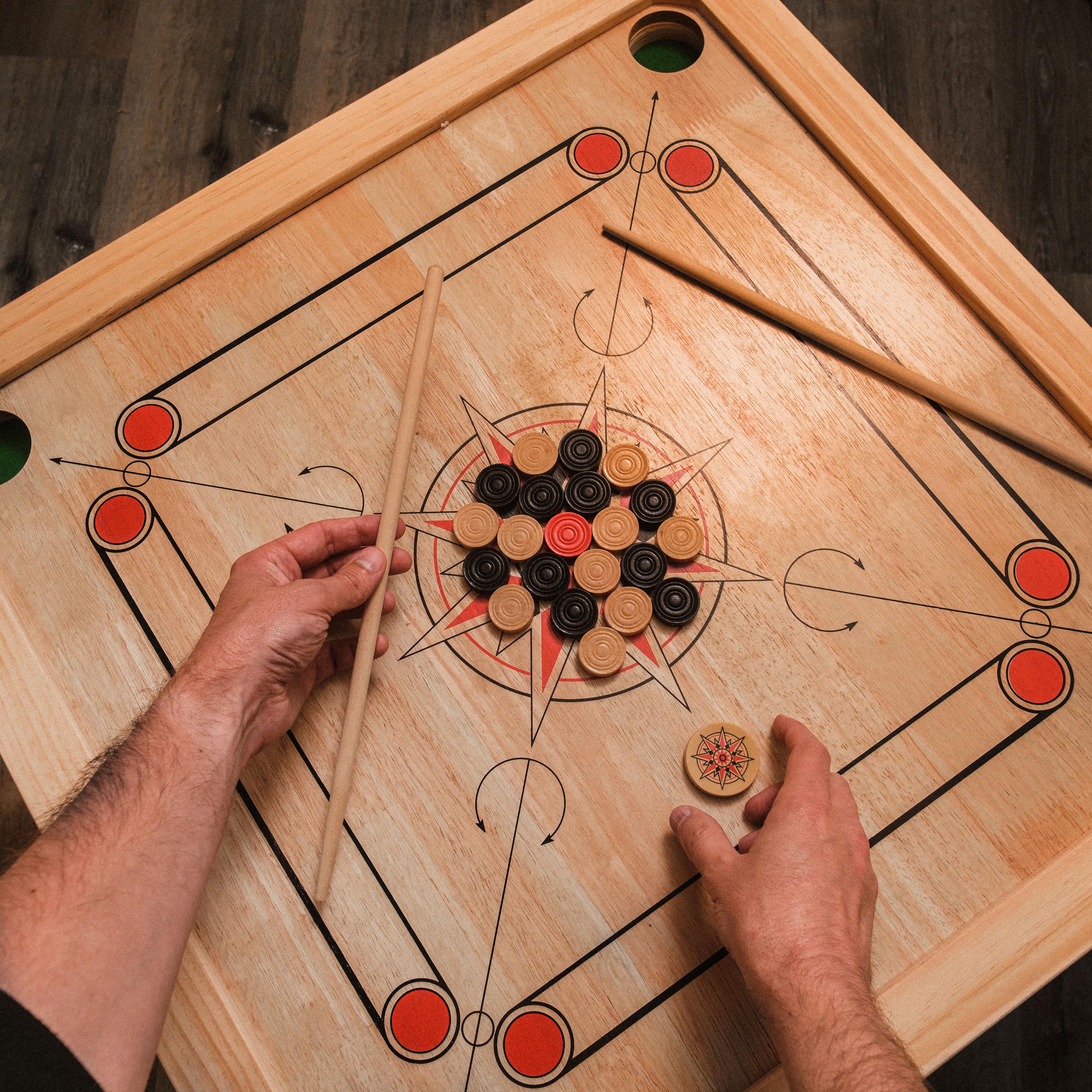 Carrom Board Game - Garrett Wade