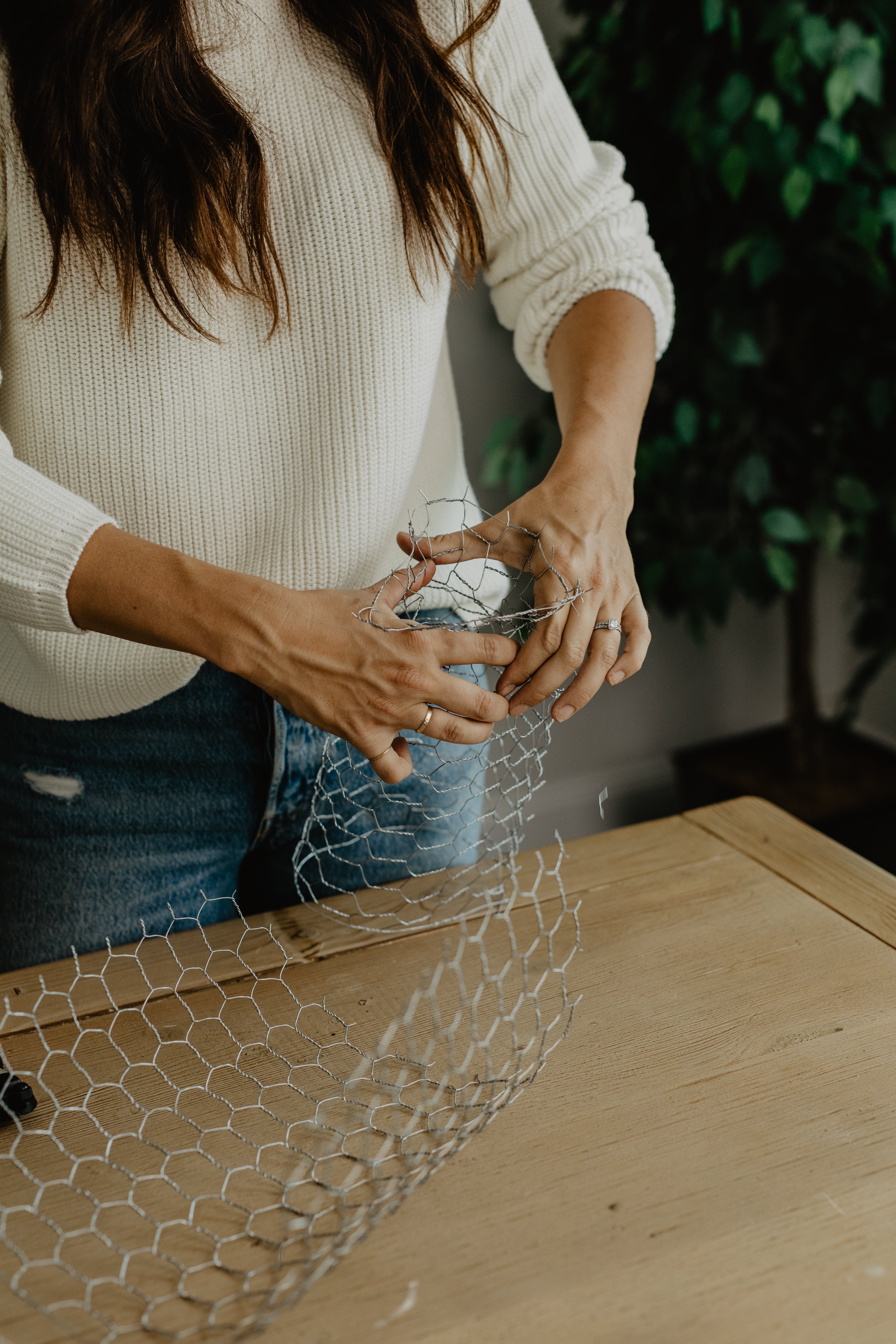 How to Make a Chicken Wire Cloche