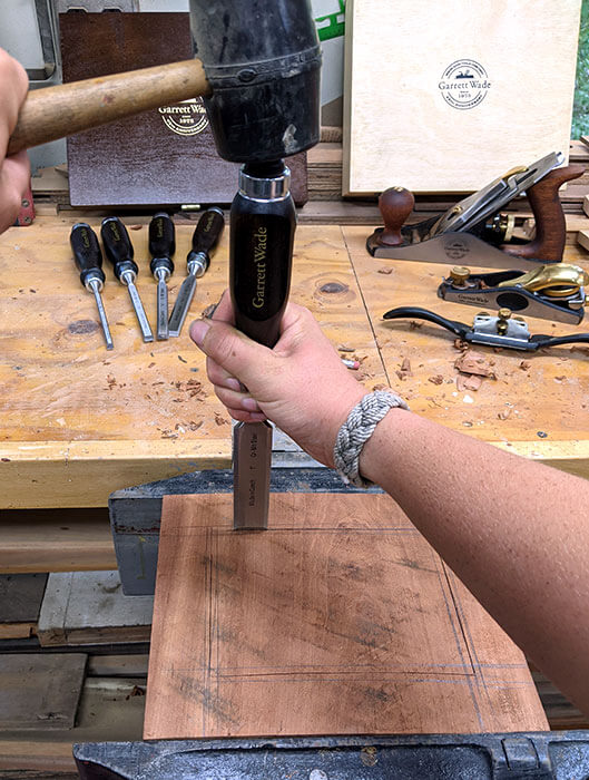 Step 2: Chisel Center Line