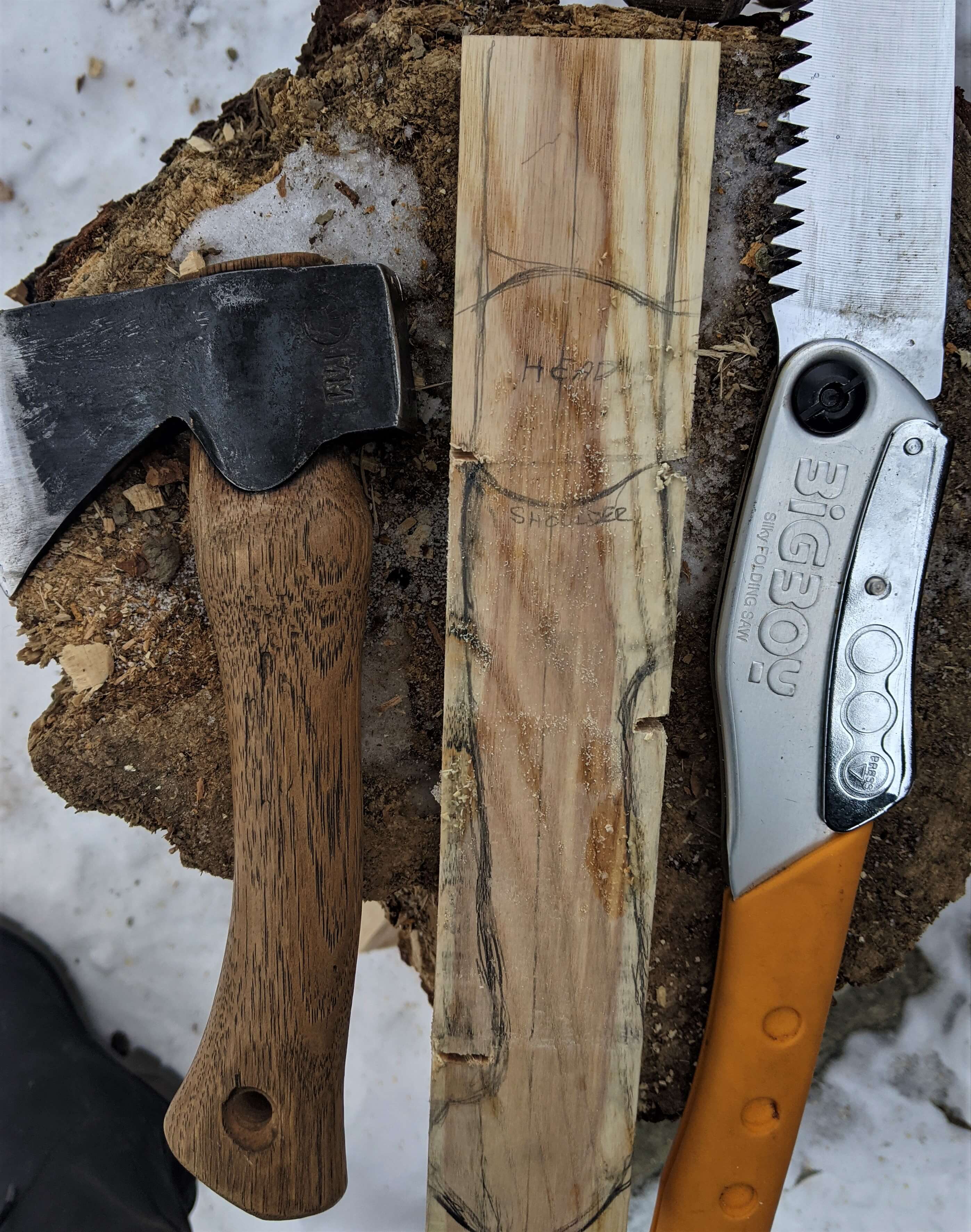 Step 2a - Shape the Profile of the Handle