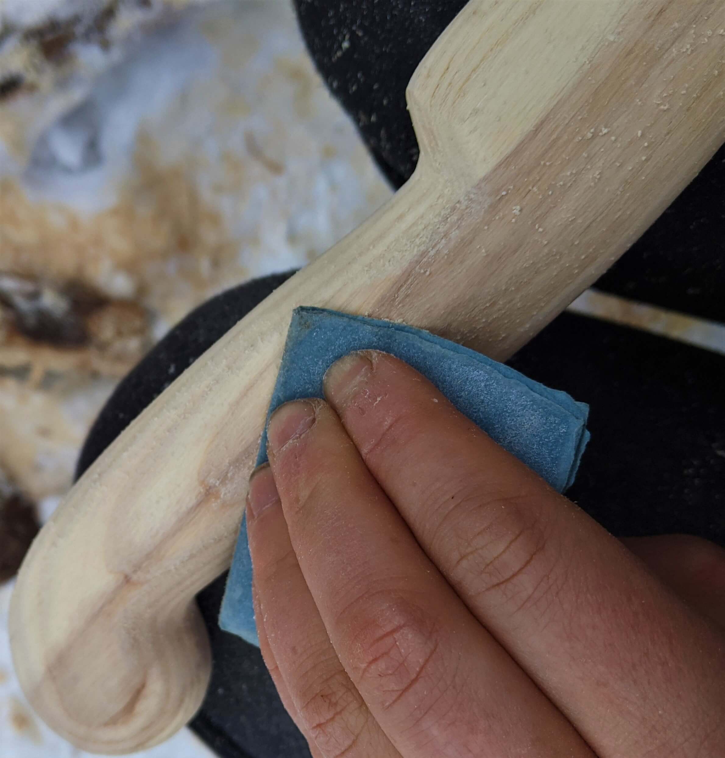 Step 5 - Sand the Handle