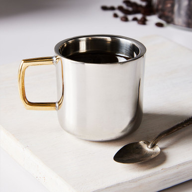 Stainless Steel Double Wall Espresso Coffee Cup Heat - Temu