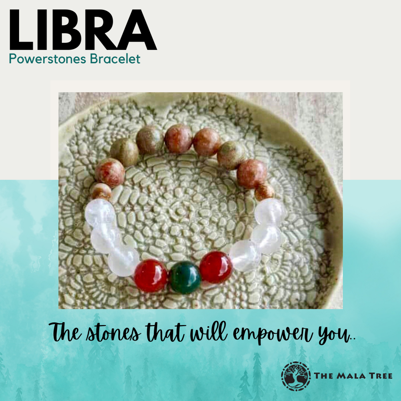 Charming Libra Zodiac Gemstone Bracelets For Her  CaratLane