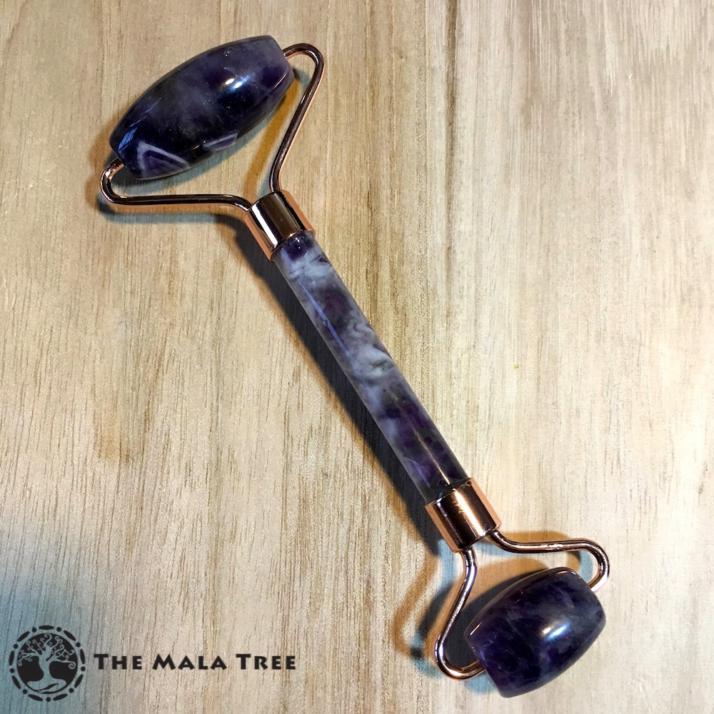 AMETHYST ROLLER / Facial Rejuvenator The Mala Tree