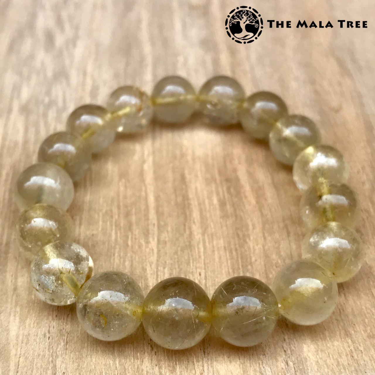 GOLD RUTILATED QUARTZ Bracelet