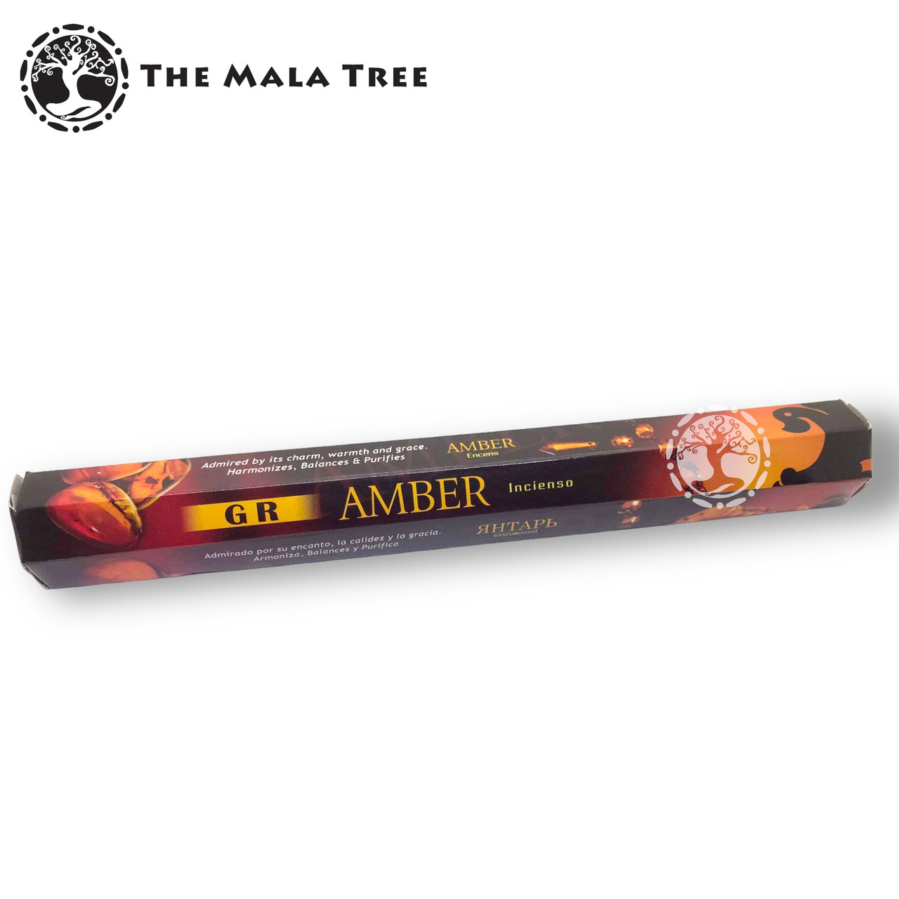 Amber Incense Sticks (20s) The Mala Tree