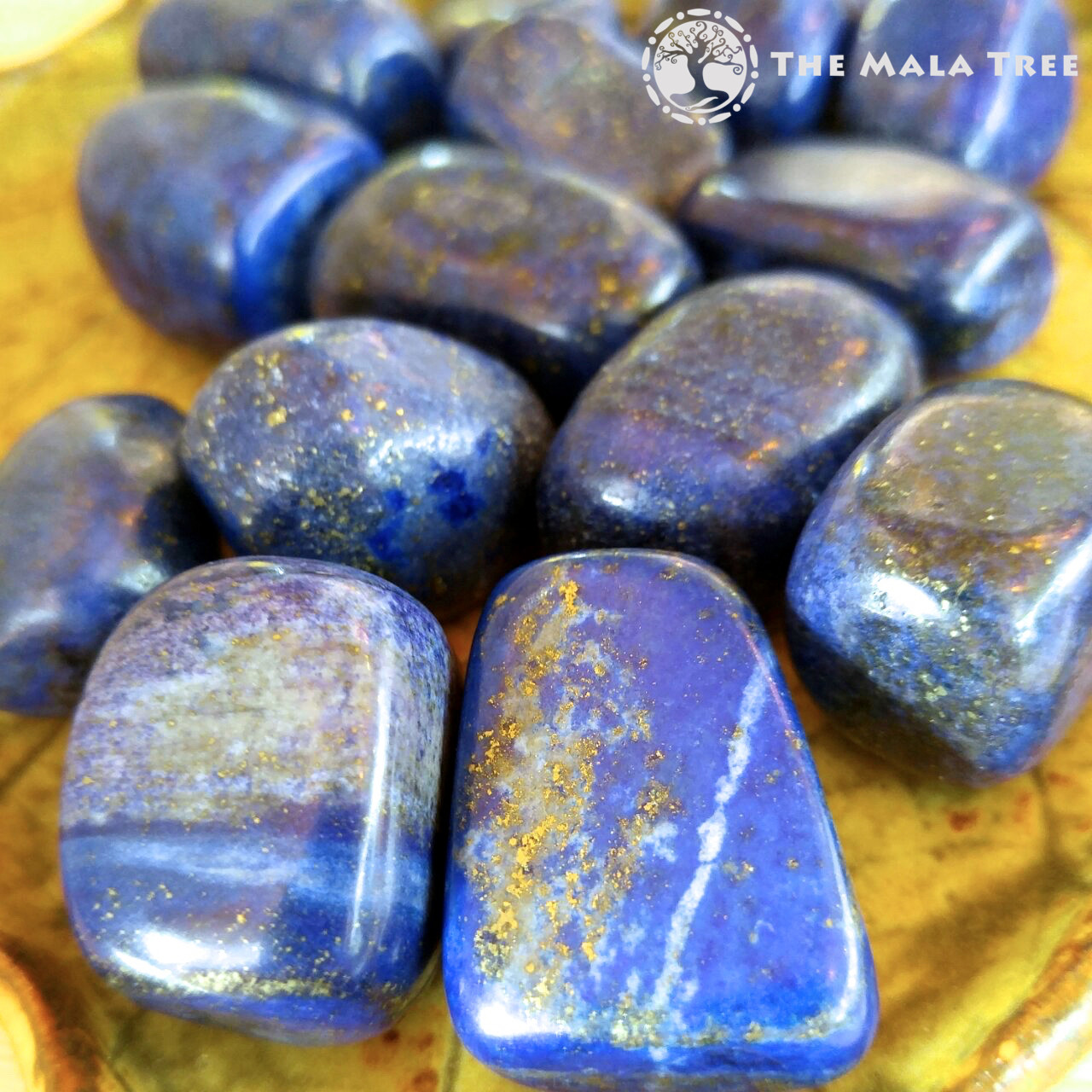 lapis lazuli tumbled stone