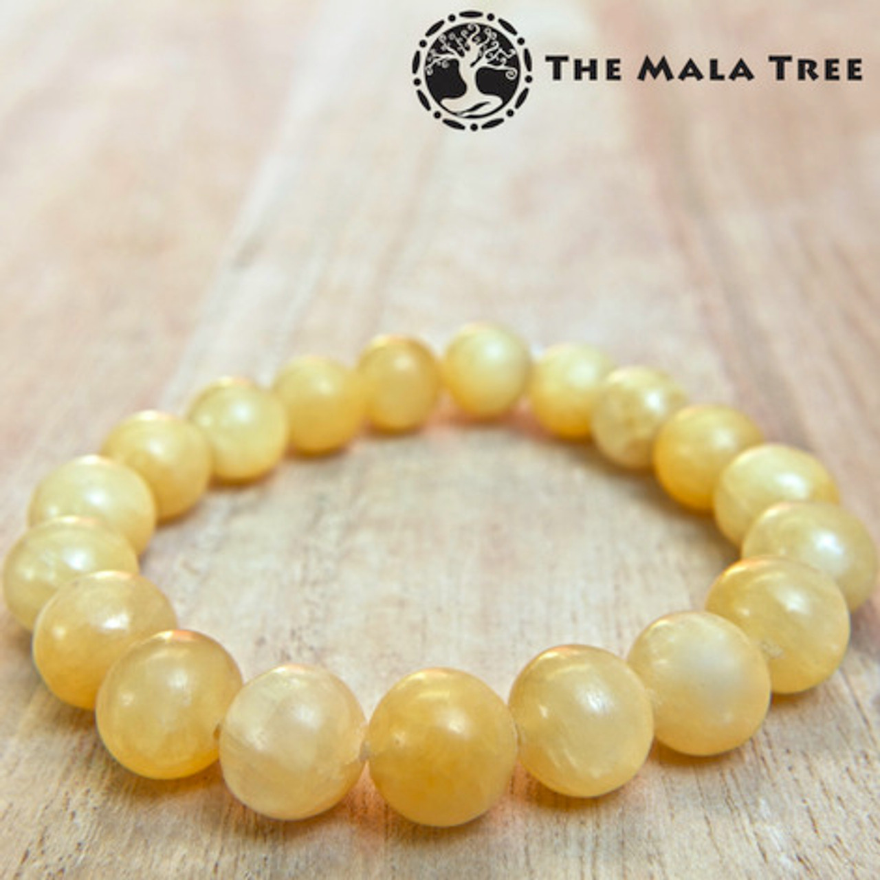 Buy Reiki Crystal Products Natural Yellow Calcite Bracelet Crystal Stone  8mm Faceted Bracelet for Reiki Healing and Crystal Healing Stones  Globally