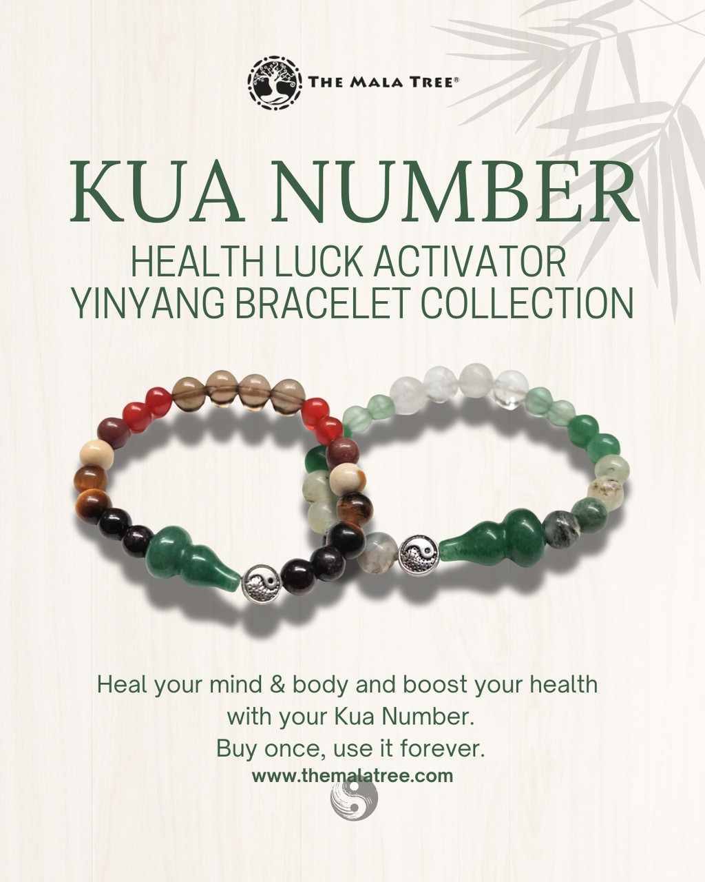KUA NUMBER HEALTH LUCK ACTIVATOR BRACELETS *NEW*