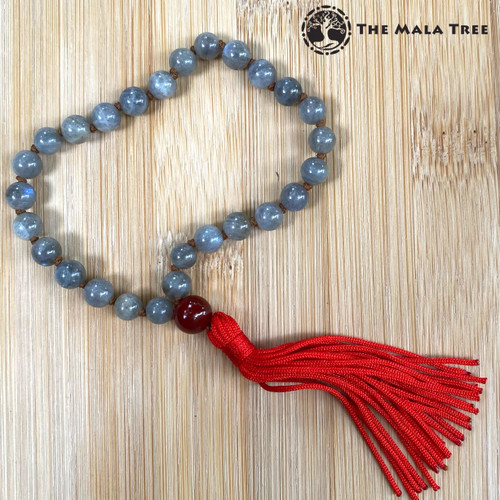 LABRADORITE Wrist  Mala