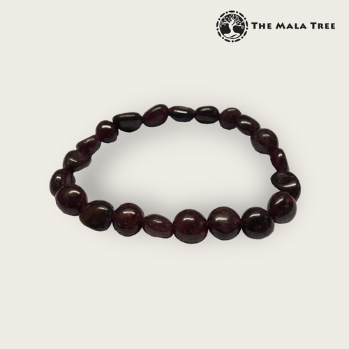 ALMANDINE GARNET Tumbled Stone Bracelet