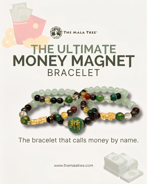 ULTIMATE MONEY MAGNET Bracelet (with Light Green Aventurine)
