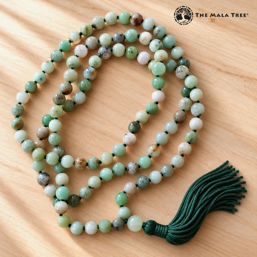 All CHRYSOPRASE Classic 108 Mala