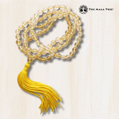 GOLD RUTILATED Classic 108 Japa Mala
