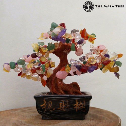 MIXED GEMSTONES Money Tree