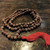 "EAT PRAY LOVE" RUDRAKSHA MALA