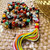 MULTICOLOR AGATE 108 Ethereal Mala