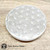 SELENITE Flower of Life Round Plate