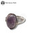 AMETHYST Ring Set in Silver