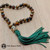 GOLD TIGERS EYE Wrist Mala of Focus