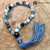 TOURMALINATED QUARTZ Wrist Mala