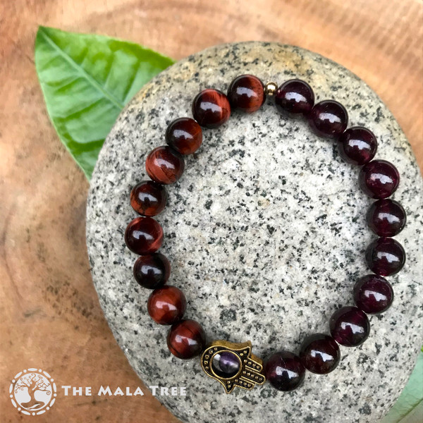 ROOT CHAKRA HAMSA Bracelet