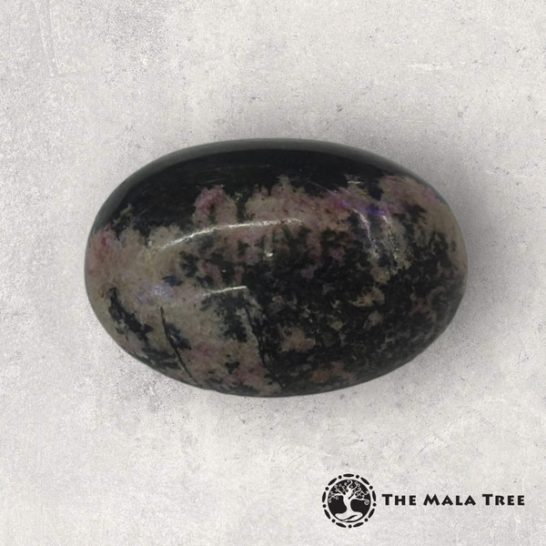 RHODONITE Palm Stone