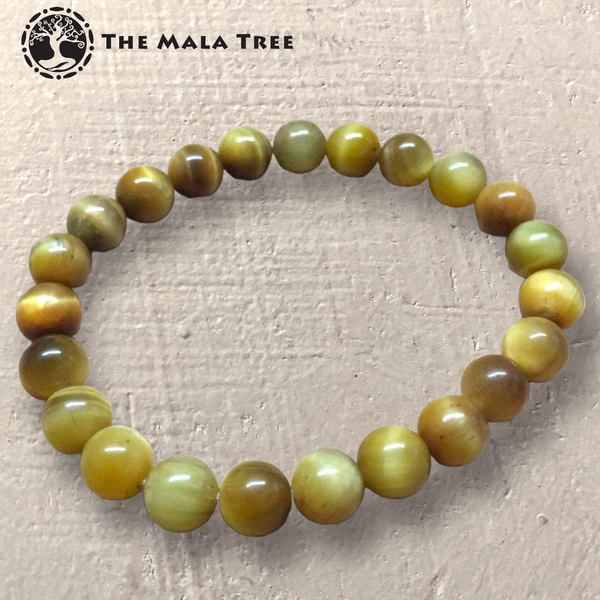 YELLOW GOLD TIGER'S EYE Bracelet (High Quality)