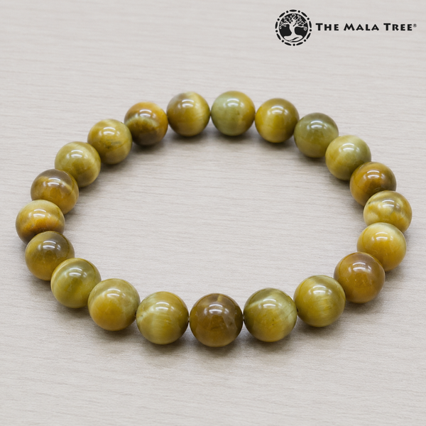 YELLOW GOLD TIGER'S EYE Bracelet (High Quality)