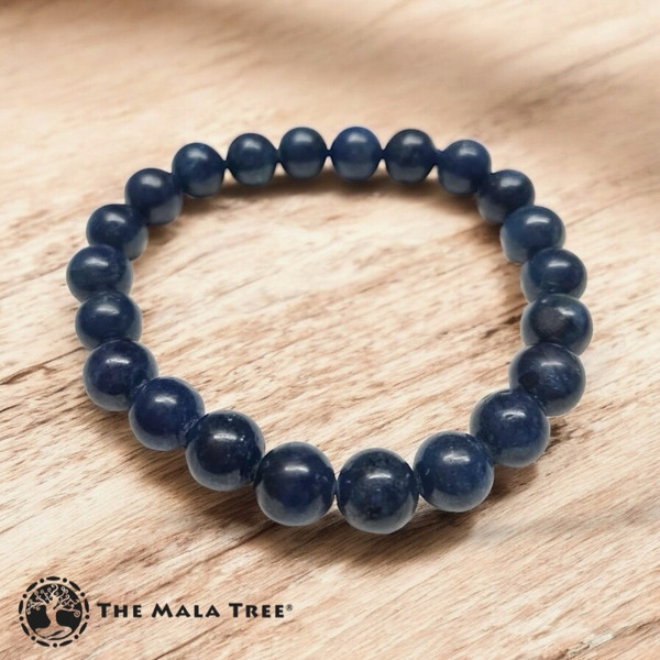 BLUE SAPPHIRE Bracelet (Round) 9mm