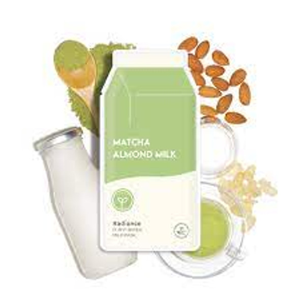 ESW Beauty Matcha Almond Milk Plant-Based Milk Mask