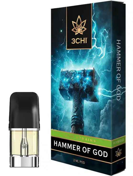 3Chi Hammer of God - True Strains Vape Pod Moodporium