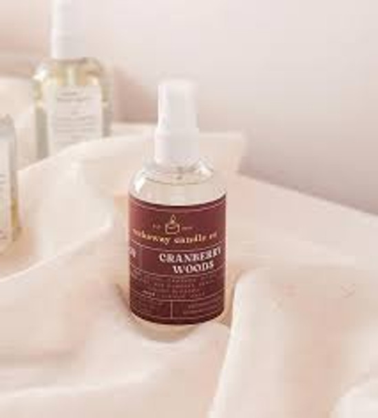 Rockaway Candle Co Cranberry Woods Room & Linen Spray