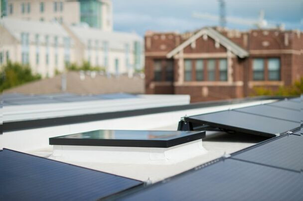 Fakro DRF DU6 3636 Roof Access Skylight | SolarSkylights.com